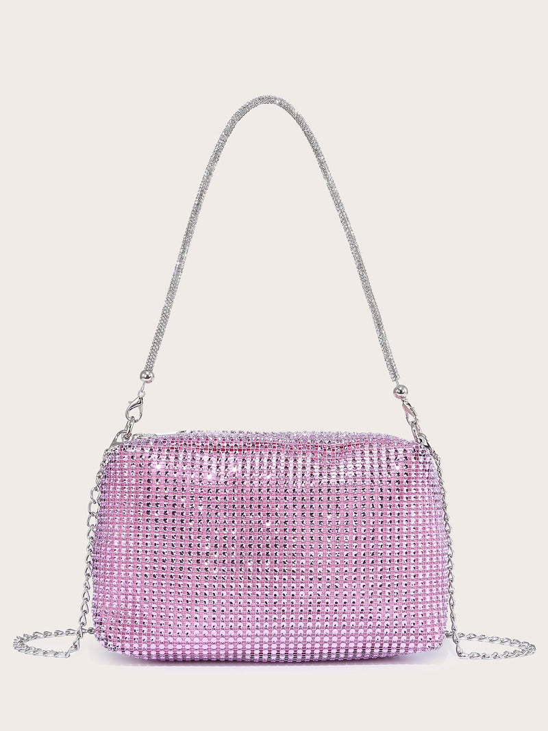 Bolsa Strass Mini Brilhante - oi@lojaslovic.com