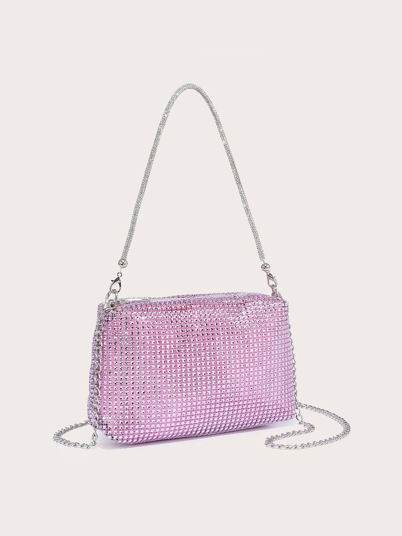 Bolsa Strass Mini Brilhante - oi@lojaslovic.com