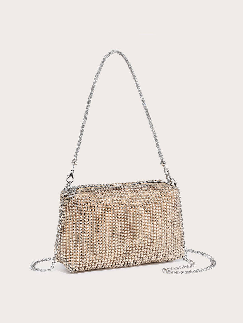 Bolsa Strass Mini Brilhante - oi@lojaslovic.com