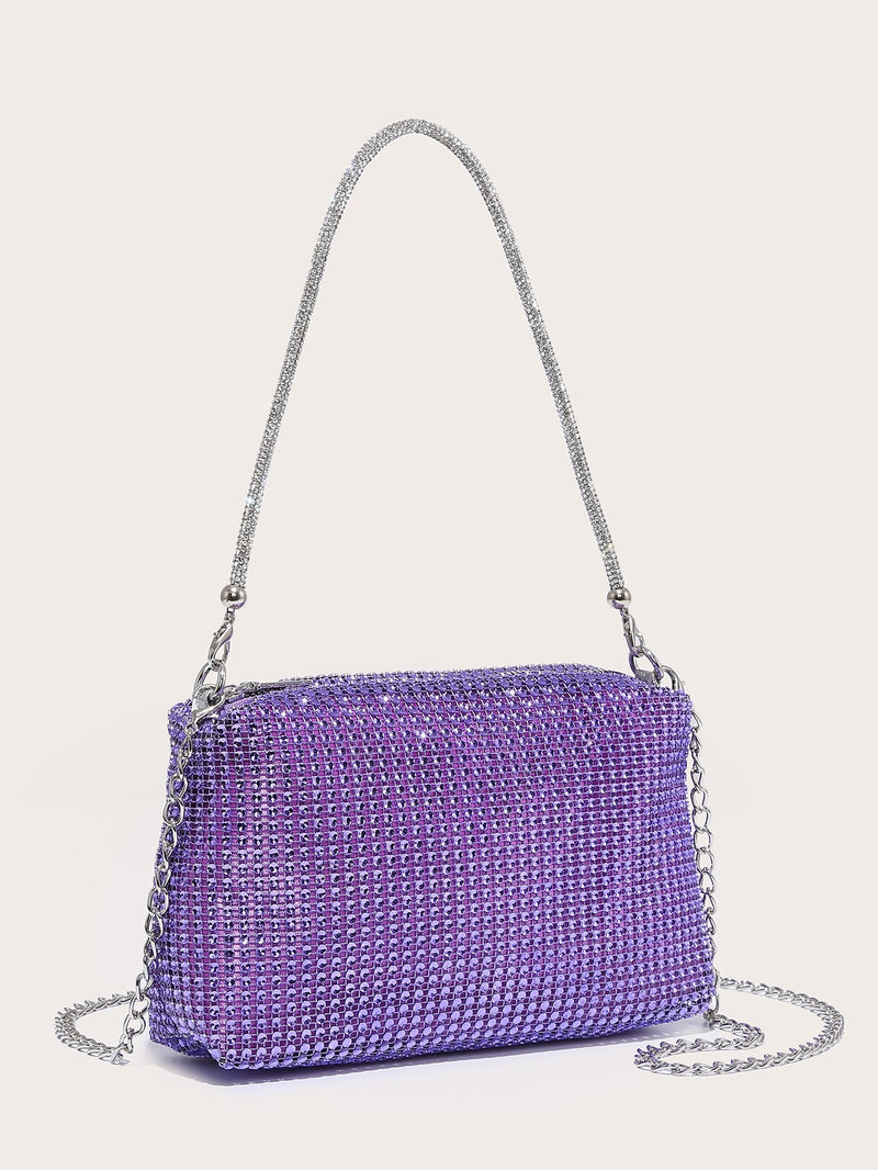 Bolsa Strass Mini Brilhante - oi@lojaslovic.com