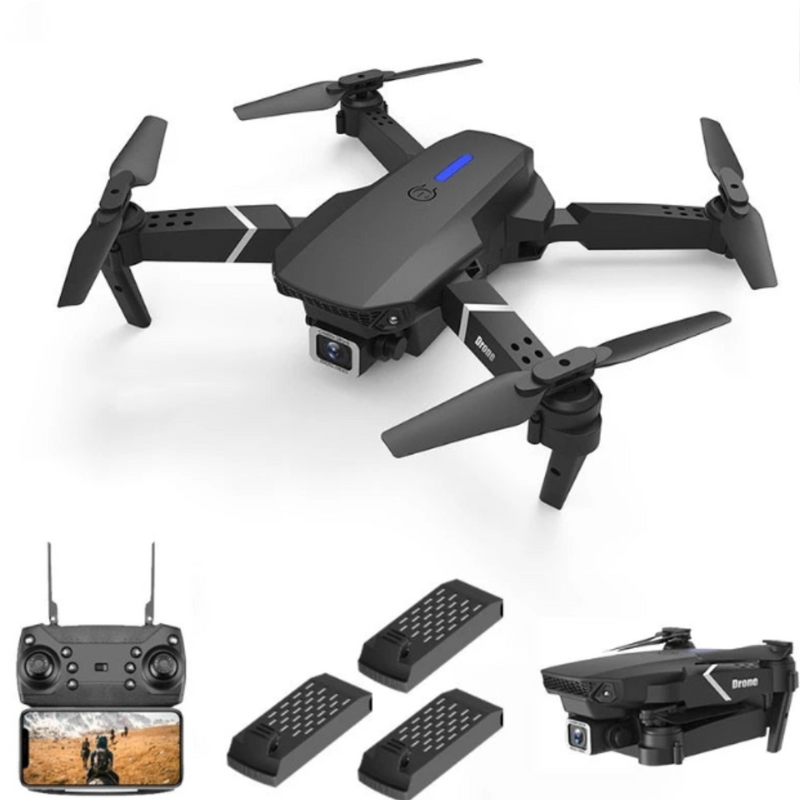 Drone Profissional Wifi com Controle Remoto Adaptável/Zangão - oi@lojaslovic.com