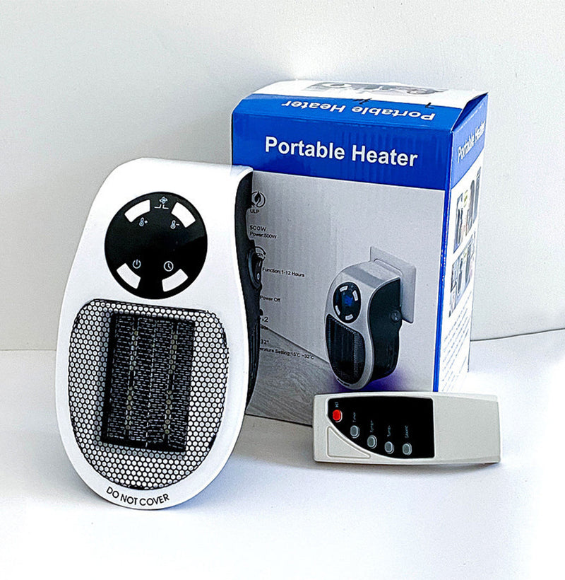 Aquecedor Portátil Inverno para Ambiente Elétrico 500W - oi@lojaslovic.com