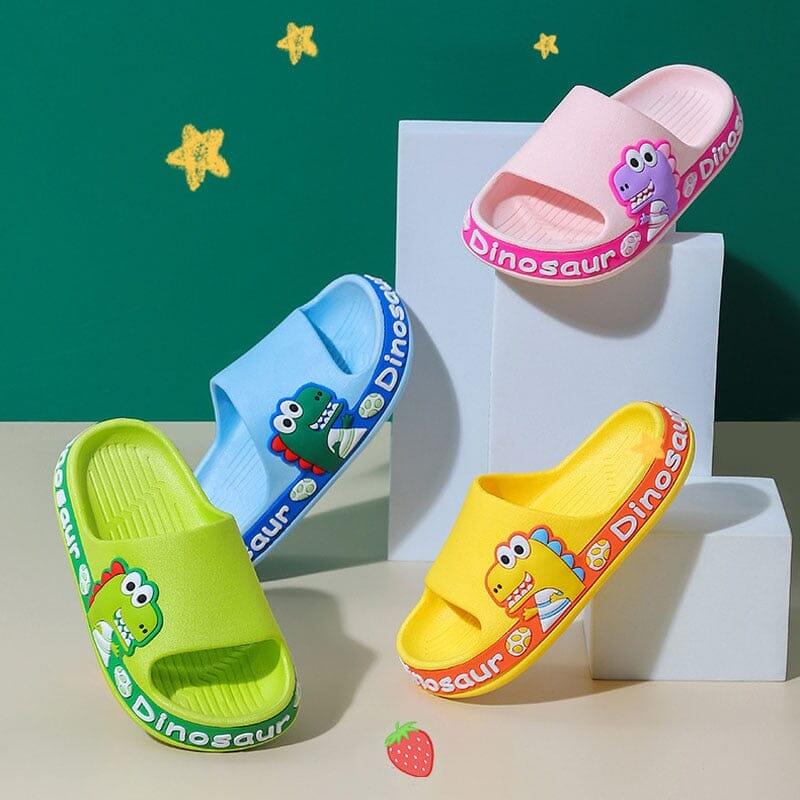 Chinelo Infantil Anti-Derrapante Dino Crocks - oi@lojaslovic.com