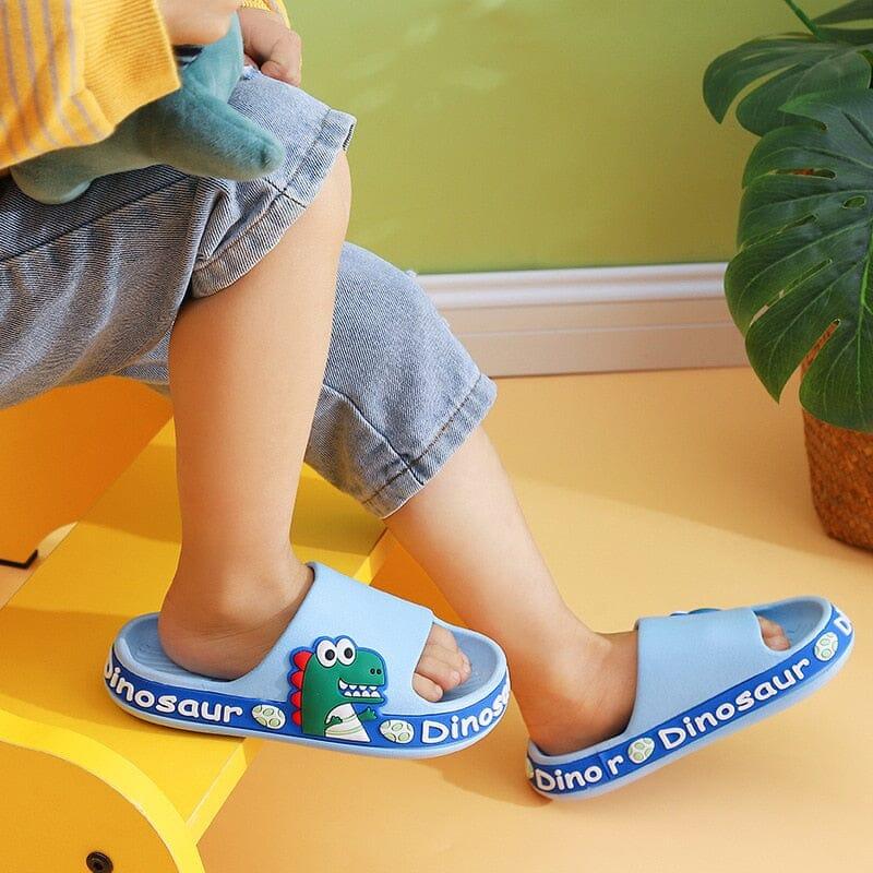 Chinelo Infantil Anti-Derrapante Dino Crocks - oi@lojaslovic.com