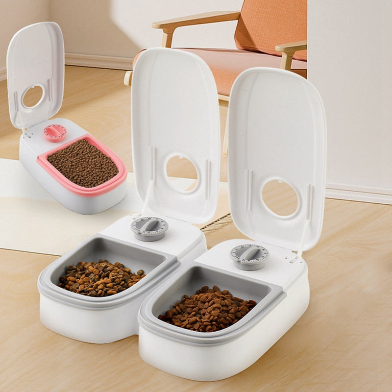 Dispenser de Comida Automático Inteligente | Para Cães e Gatos - oi@lojaslovic.com