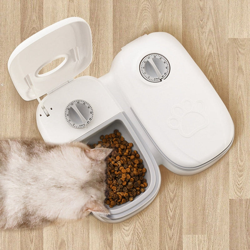 Dispenser de Comida Automático Inteligente | Para Cães e Gatos - oi@lojaslovic.com