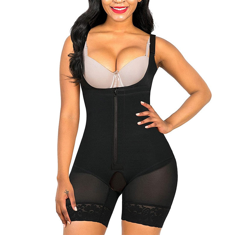 Bodysuit modelador com zíper - oi@lojaslovic.com