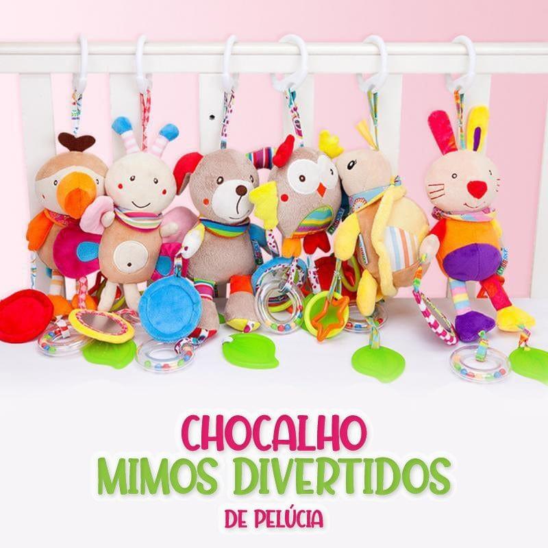 Chocalho Mimos Divertidos de Pelúcia - oi@lojaslovic.com