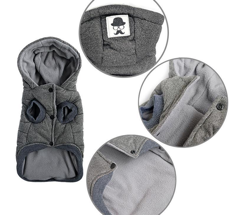 Colete de Inverno para Cachorros | Gentleman - oi@lojaslovic.com