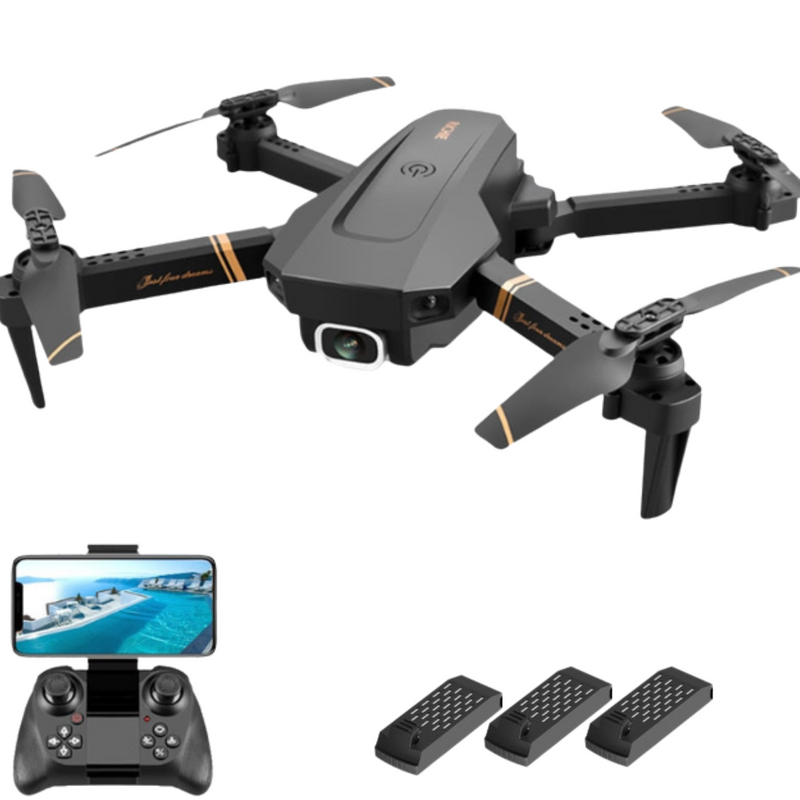 Drone Profissional Quadcopter Com Wifi e Controle Remoto - oi@lojaslovic.com