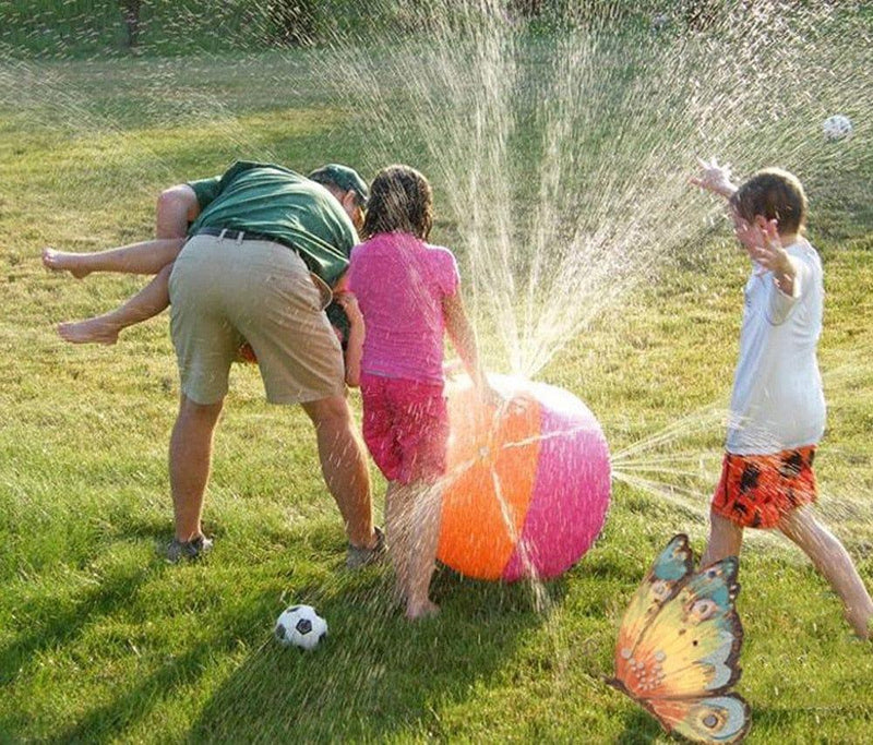 Bola Com Esguicho Para Piscina Pátio Ultra Diversão - oi@lojaslovic.com