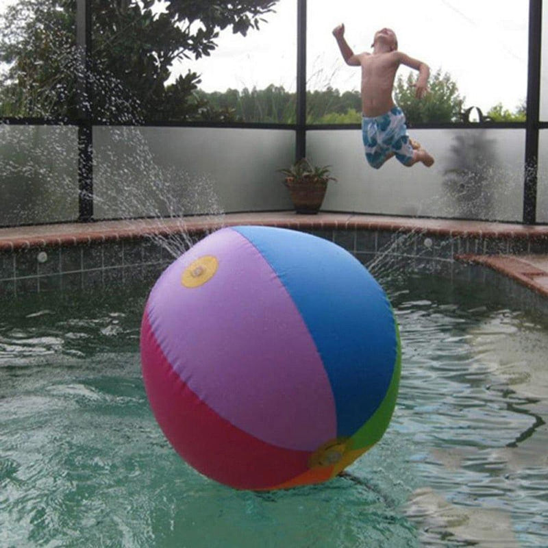 Bola Com Esguicho Para Piscina Pátio Ultra Diversão - oi@lojaslovic.com