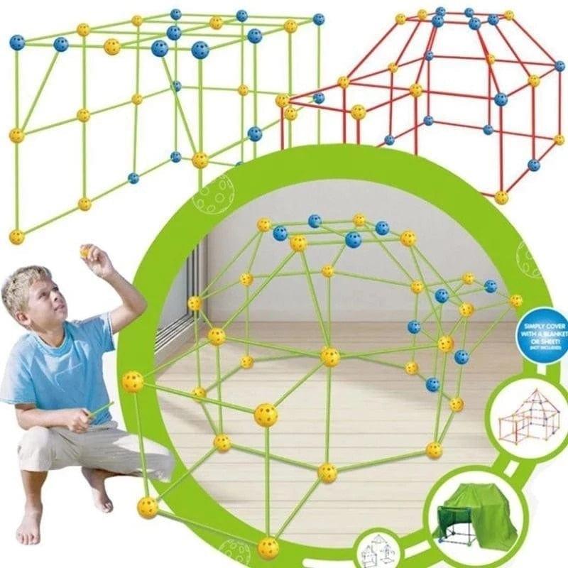 Castelo De Construção Para Crianças Alta Qualidade - oi@lojaslovic.com