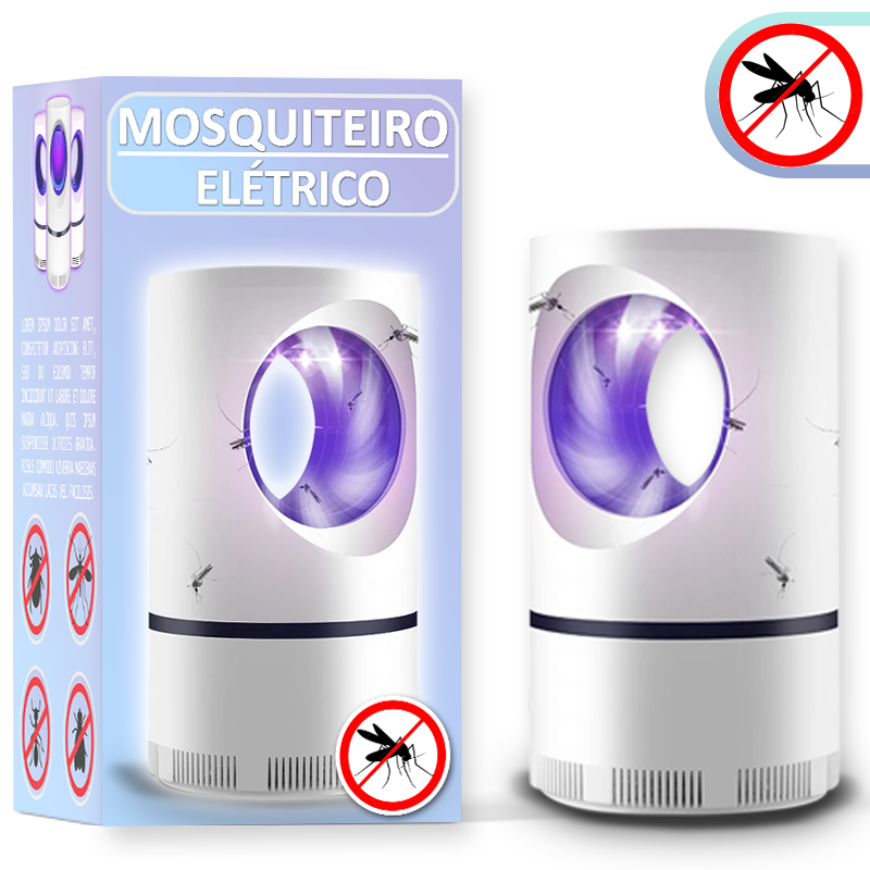 Armadilha Para Mosquitos e Insetos - Mosquiteiro Elétrico - oi@lojaslovic.com